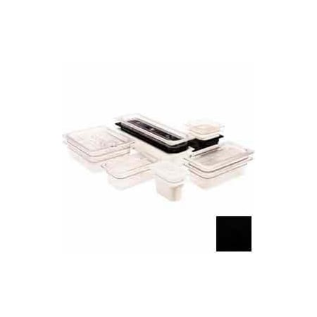Cambro Cambro - Camwear Food Pan, Plastic, Full Size, 6" Deep, Polycarbonate, Black, NSF 16CW110